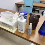 熊本市の格安な貸会議室「熊本水道町ミーティングスペース」では感染症対策グッズを設定しています